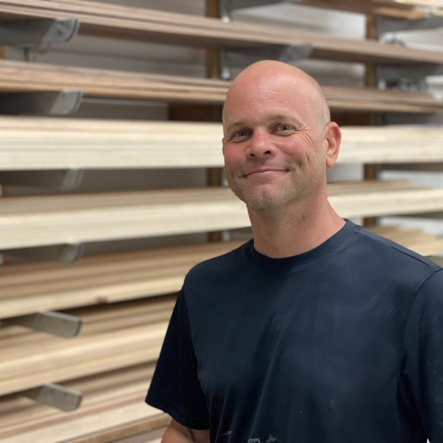Charlie Richardson — Hardwood Framemaker at Sarah Balinskas Art Services